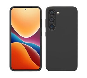 Ceezs Siliconen hoesje Samsung Galaxy A55 (zwart)