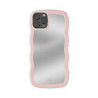 xoxo Wildhearts xoxo Wildhearts Wavy mirror case Pink - iPhone 12 Pro