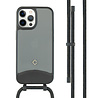 Coverzs Coverzs iPhone 11 Pro Mat hoesje met koord (zwart) Coverzs Coverzs iPhone 11 Pro Mat hoesje met koord (zwart)
