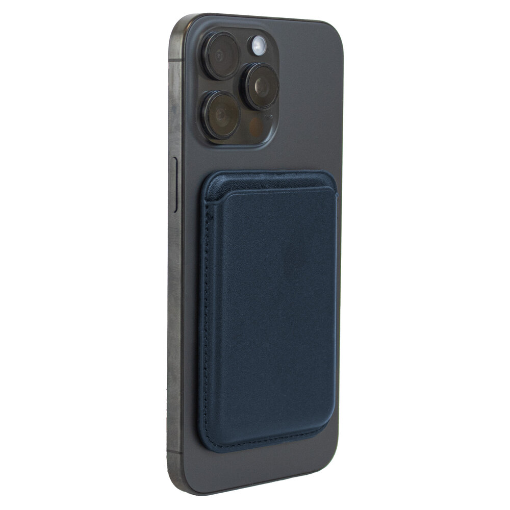 Coverzs Coverzs luxe MagSafe wallet (blauw) Coverzs Coverzs luxe MagSafe wallet (blauw)