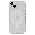 Holdit Holdit iPhone 14 siliconen MagSafe hoesje (transparant/wit)