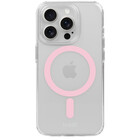 Holdit Holdit iPhone 15 Pro Max siliconen MagSafe hoesje (transparant/roze)