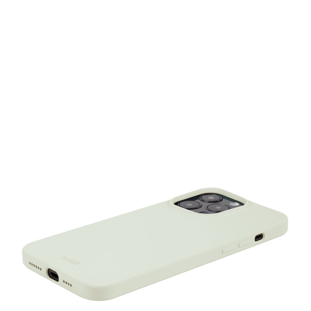Holdit Holdit iPhone 15 Pro Max siliconen hoesje (White Moss)