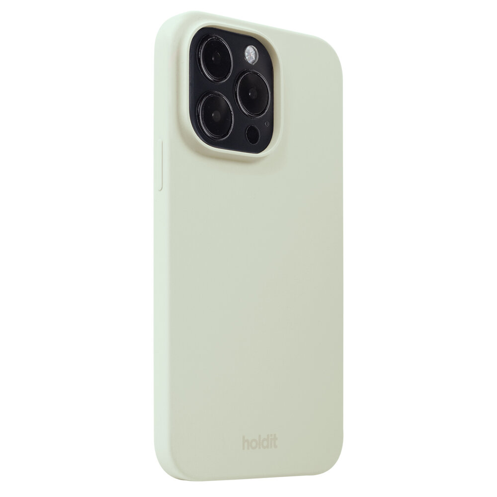 Holdit Holdit iPhone 15 Pro siliconen hoesje (White Moss)