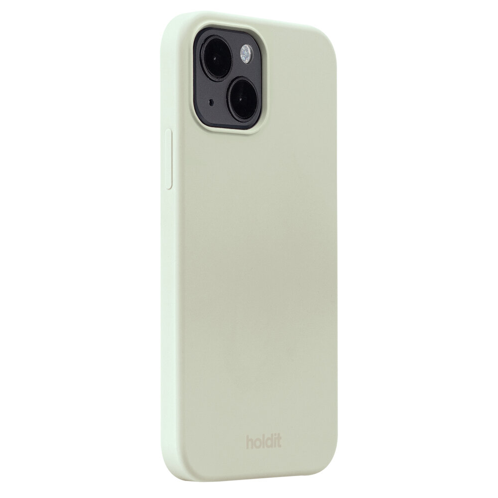 Holdit Holdit iPhone 15 siliconen hoesje (White Moss)