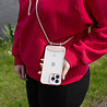 Coverzs Coverzs iPhone 13 Pro Mat hoesje met koord (roze) Coverzs Coverzs iPhone 13 Pro Mat hoesje met koord (roze)
