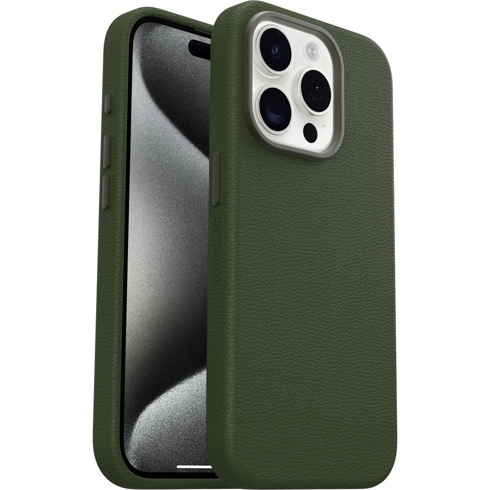 Otterbox OtterBox iPhone 15 Pro Max Symmetry cactus leren hoesje (groen) Otterbox OtterBox iPhone 15 Pro Max Symmetry cactus leren hoesje (groen)