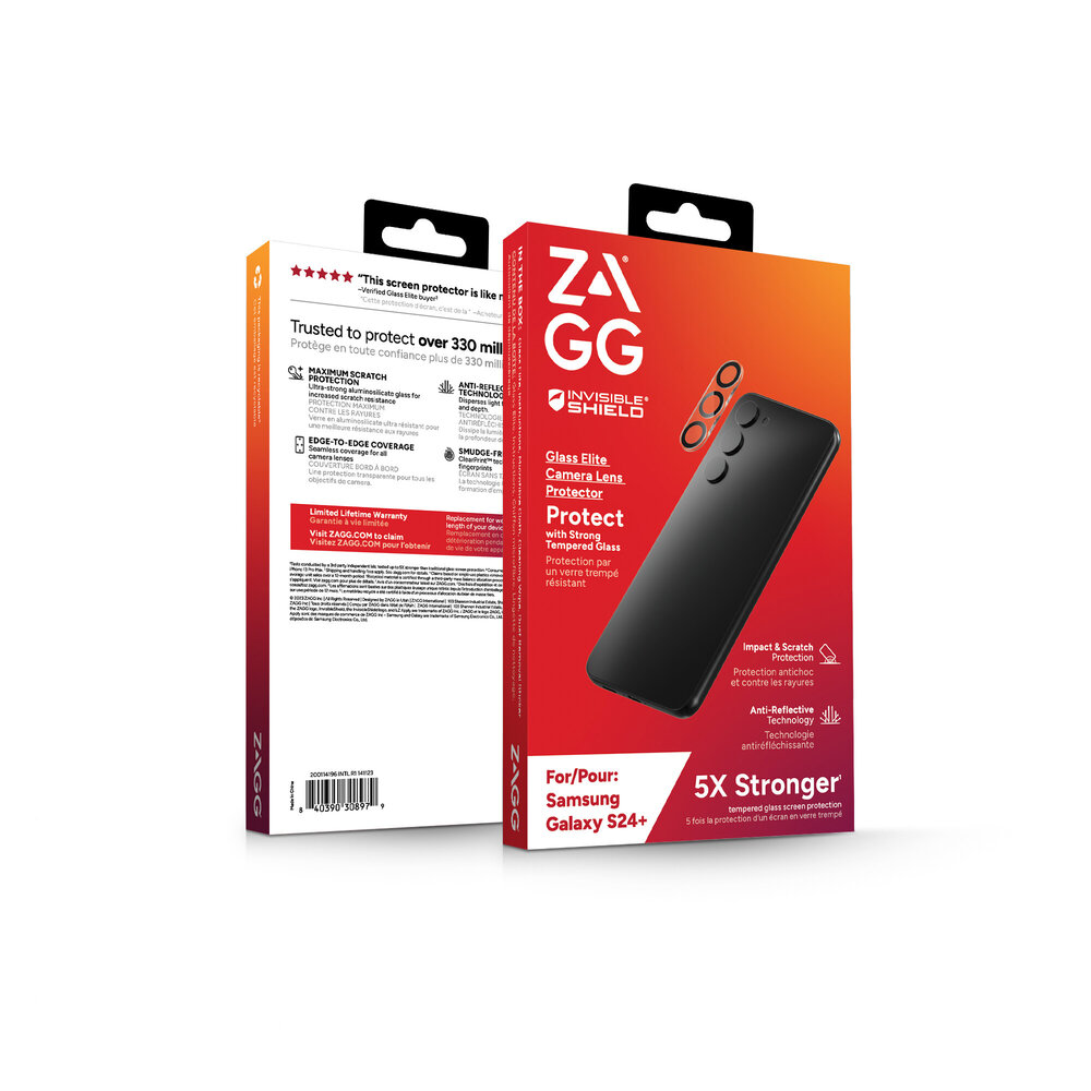 ZAGG Zagg Zagg InvisibleShield Samsung Galaxy S24 Plus Camera protector