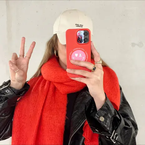 xoxo Wildhearts xoxo Wildhearts Love Yourself Red - iPhone 12 Pro Max hoesje xoxo Wildhearts xoxo Wildhearts Love Yourself Red - iPhone 12 Pro Max hoesje