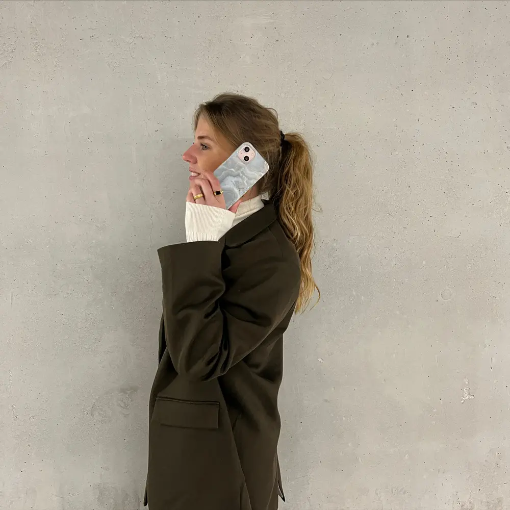 xoxo Wildhearts xoxo Wildhearts Marble Green Illusion - iPhone X/XS hoesje xoxo Wildhearts xoxo Wildhearts Marble Green Illusion - iPhone X/XS hoesje