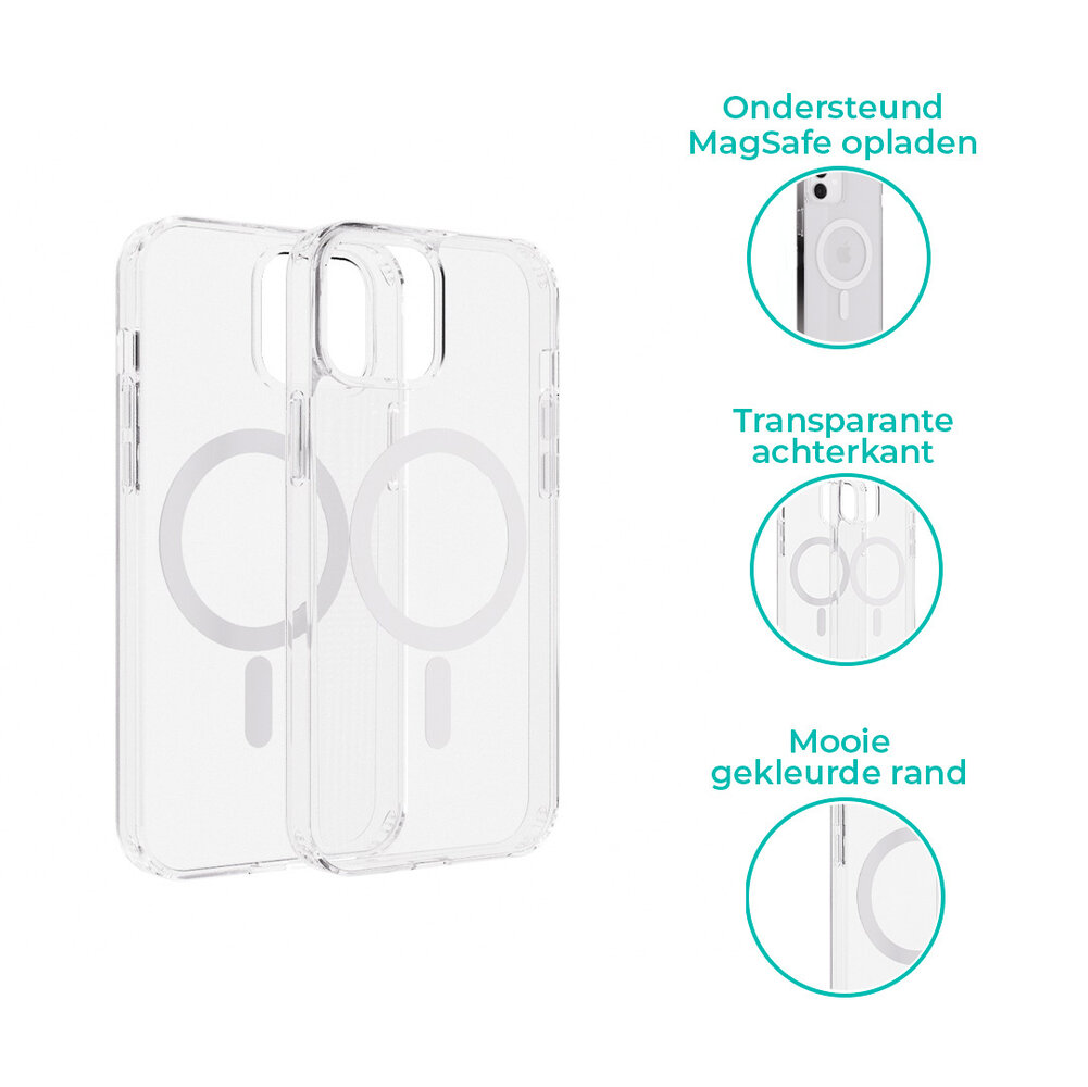 ShieldCase® ShieldCase iPhone 11 transparant hoesje Magsafe compatible ShieldCase® ShieldCase iPhone 11 transparant hoesje Magsafe compatible