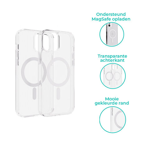 ShieldCase® ShieldCase iPhone 11 transparant hoesje Magsafe compatible ShieldCase® ShieldCase iPhone 11 transparant hoesje Magsafe compatible
