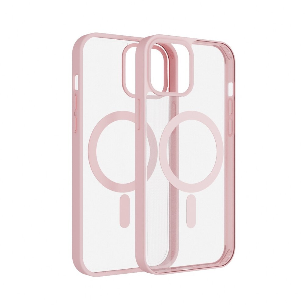 Coverzs Coverzs iPhone 13 Pro Max hoesje Magsafe mat (roze) Coverzs Coverzs iPhone 13 Pro Max hoesje Magsafe mat (roze)