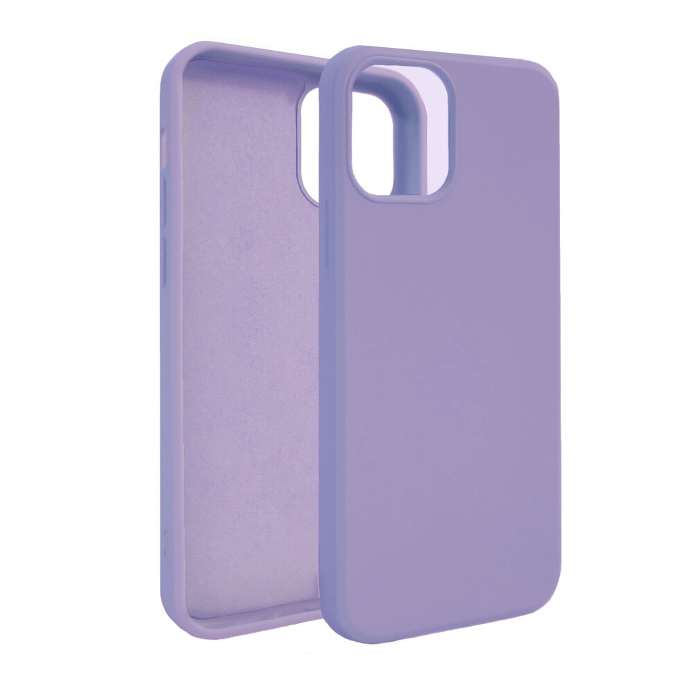 ShieldCase® ShieldCase Silicone case iPhone 12 - 6.1 inch (lichtpaars)