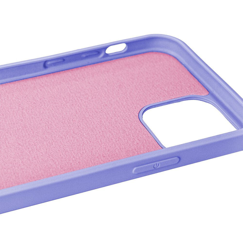 ShieldCase® ShieldCase Silicone case iPhone 12 - 6.1 inch (lichtpaars)