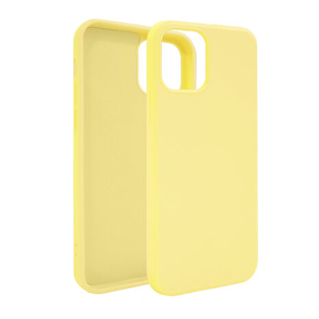 ShieldCase® ShieldCase Silicone case iPhone 12  - 6.1 inch (geel)