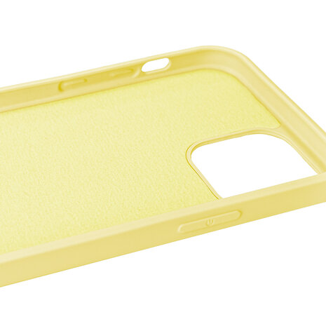 ShieldCase® ShieldCase Silicone case iPhone 12  - 6.1 inch (geel)
