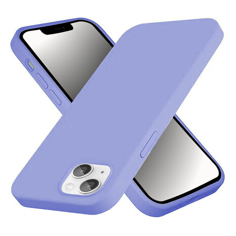 ShieldCase® ShieldCase iPhone 13 silicone case (paars)
