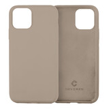 Coverzs Luxe Liquid Silicone case iPhone 11 (grijs)