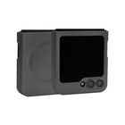 ShieldCase® ShieldCase Samsung Galaxy Z Flip 6 / Z Flip 7 FE mat hoesje met camera cover (zwart)