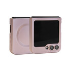 ShieldCase® ShieldCase Samsung Galaxy Z Flip 6 / Z Flip 7 FE mat hoesje met camera cover (roze)