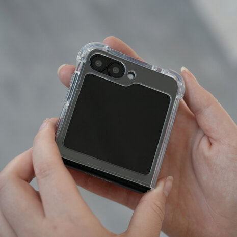 ShieldCase® ShieldCase Samsung Galaxy Z Flip 6 / Z Flip 7 FE MagSafe hoesje (transparant)
