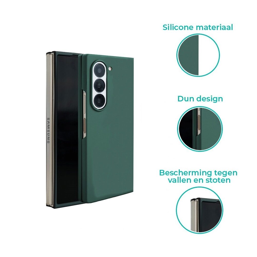 ShieldCase® ShieldCase Samsung Galaxy Z Fold 6 slim case (donkergroen) ShieldCase® ShieldCase Samsung Galaxy Z Fold 6 slim case (donkergroen)