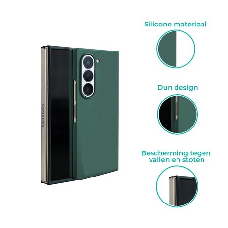ShieldCase® ShieldCase Samsung Galaxy Z Fold 6 slim case (donkergroen) ShieldCase® ShieldCase Samsung Galaxy Z Fold 6 slim case (donkergroen)