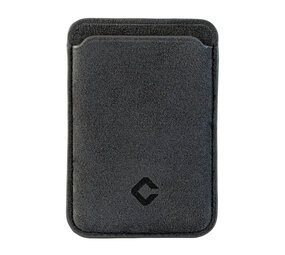 Coverzs Alcantara MagSafe wallet (zwart) Coverzs Alcantara MagSafe wallet (zwart)