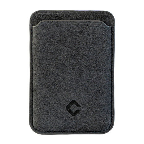 Coverzs Coverzs Alcantara MagSafe wallet (zwart) Coverzs Coverzs Alcantara MagSafe wallet (zwart)
