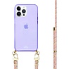 xoxo Wildhearts xoxo Wildhearts iPhone 15 Pro Max paars hoesje met Rainbow Vibes koord xoxo Wildhearts xoxo Wildhearts iPhone 15 Pro Max paars hoesje met Rainbow Vibes koord