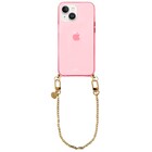xoxo Wildhearts xoxo Wildhearts iPhone 14 roze hoesje met kort Dreamy koord