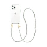 xoxo Wildhearts iPhone 15 Pro Max transparant hoesje met lang Pearlfection koord xoxo Wildhearts iPhone 15 Pro Max transparant hoesje met lang Pearlfection koord