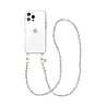 xoxo Wildhearts iPhone 13 Pro Max transparant hoesje met lang Pearlfection koord xoxo Wildhearts iPhone 13 Pro Max transparant hoesje met lang Pearlfection koord