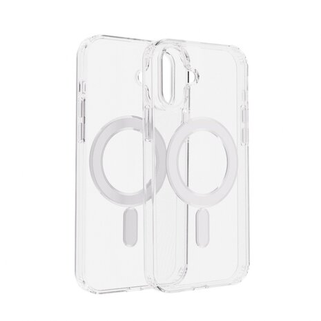 ShieldCase® ShieldCase iPhone 16 siliconen hoesje met MagSafe (transparant)