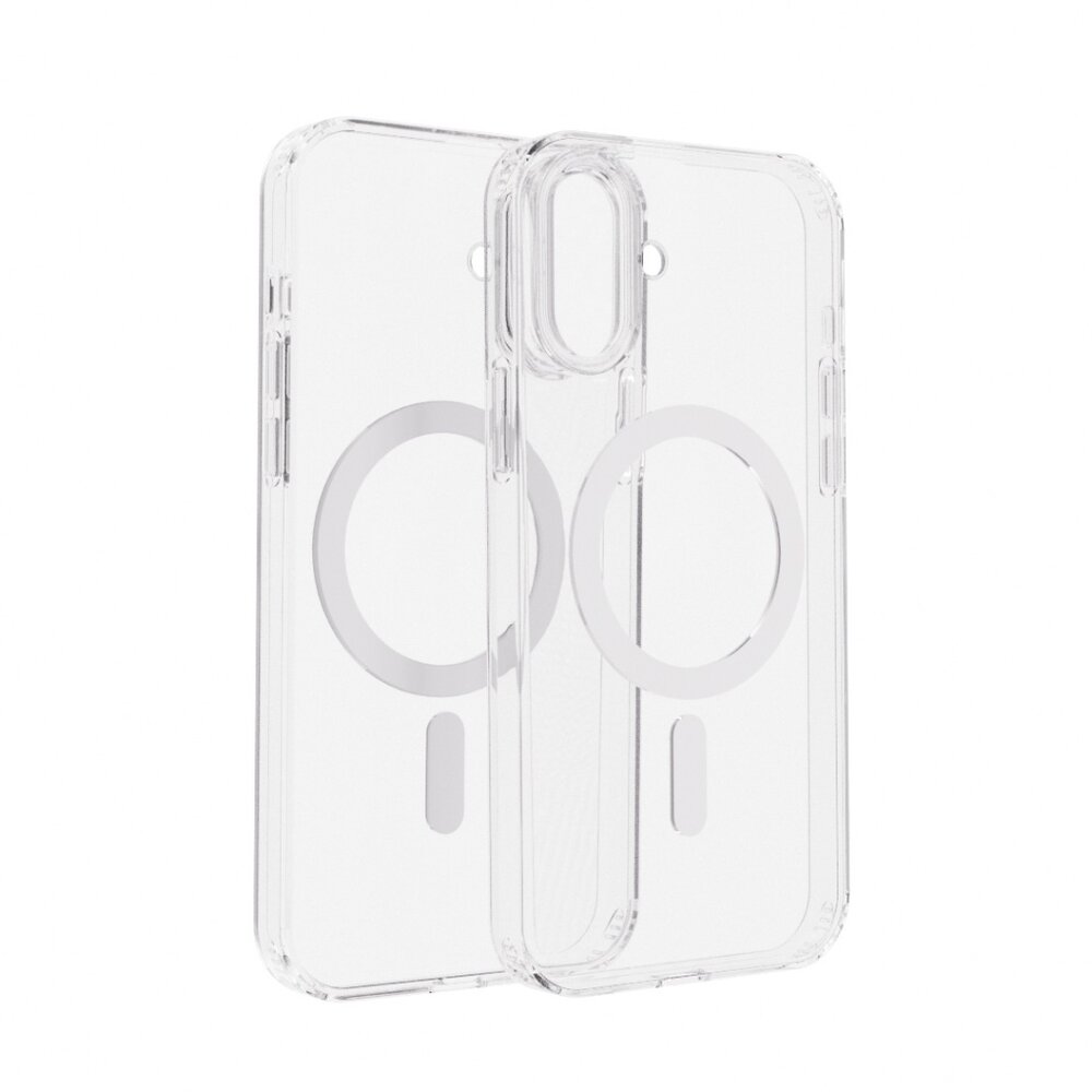 Coverzs Coverzs iPhone 16 TPU & Acrylic MagSafe case (transparant) Coverzs Coverzs iPhone 16 TPU & Acrylic MagSafe case (transparant)