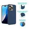 ShieldCase® ShieldCase iPhone 16 Pro siliconen hoesje (donkerblauw) ShieldCase® ShieldCase iPhone 16 Pro siliconen hoesje (donkerblauw)