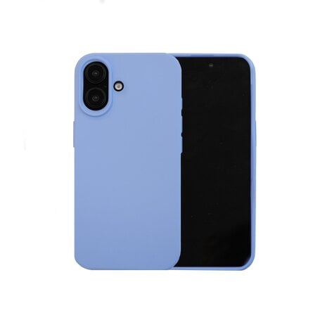 Coverzs Coverzs iPhone 16 Solid siliconen hoesje (paars)
