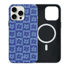 xoxo Wildhearts xoxo Wildhearts iPhone 14 Pro - Denim Blossom - MagSafe hoesje