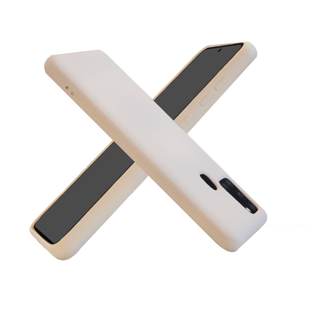 ShieldCase® ShieldCase Pantone siliconen hoesje Samsung Galaxy A21s (beige)