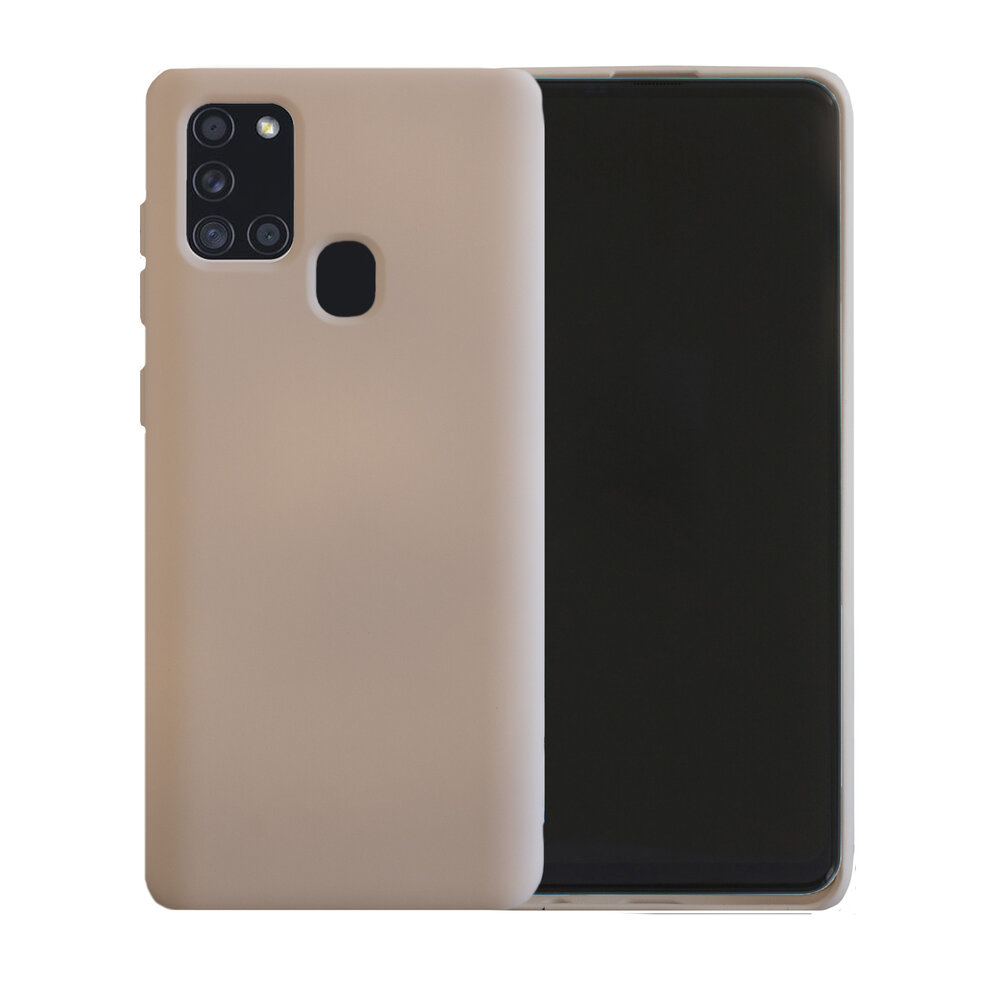 ShieldCase® ShieldCase Pantone siliconen hoesje Samsung Galaxy A21s (beige)