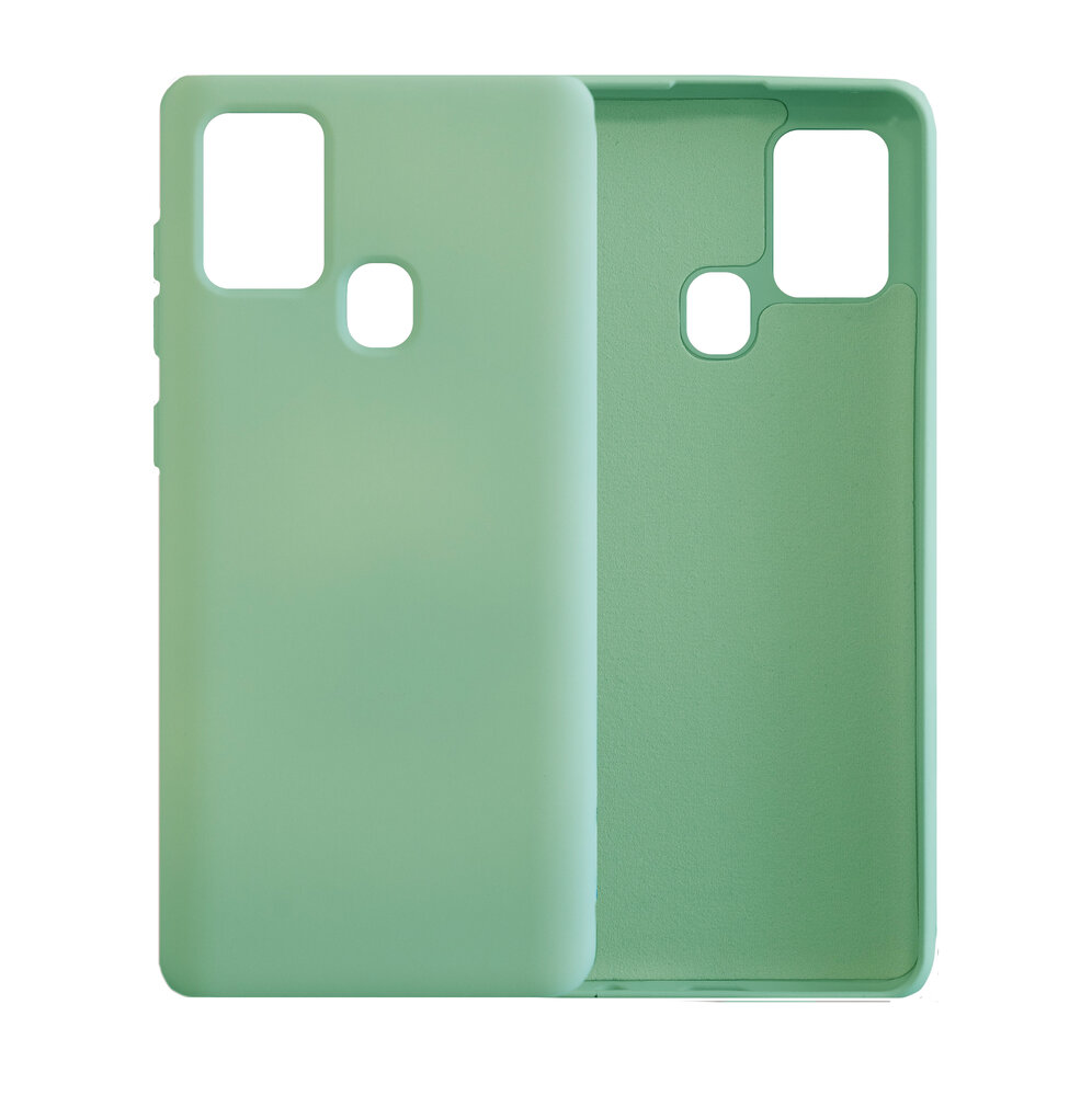 ShieldCase® ShieldCase Pantone siliconen hoesje Samsung Galaxy A21s (groen)