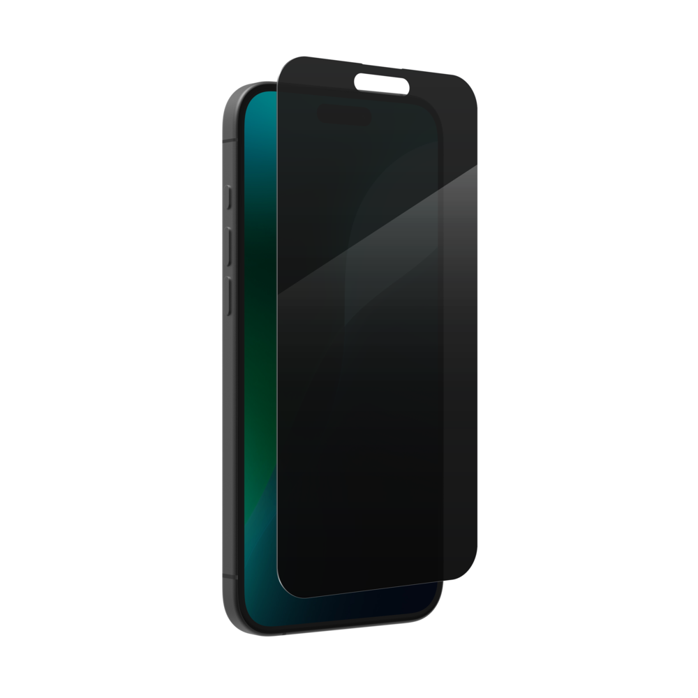 ZAGG InVisibleShield iPhone 15/16 Plus Glass Elite Privacy screenprotector ZAGG InVisibleShield iPhone 15/16 Plus Glass Elite Privacy screenprotector