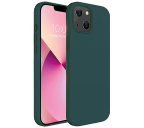 ShieldCase® iPhone 13 Mini silicone case (donkergroen)