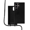 Coverzs Coverzs Samsung Galaxy S24 Ultra siliconen hoesje met koord (zwart) Coverzs Coverzs Samsung Galaxy S24 Ultra siliconen hoesje met koord (zwart)