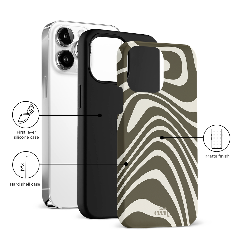 xoxo Wildhearts xoxo Wildhearts Boogie Wonderland Green - iPhone 16 Pro hoesje xoxo Wildhearts xoxo Wildhearts Boogie Wonderland Green - iPhone 16 Pro hoesje