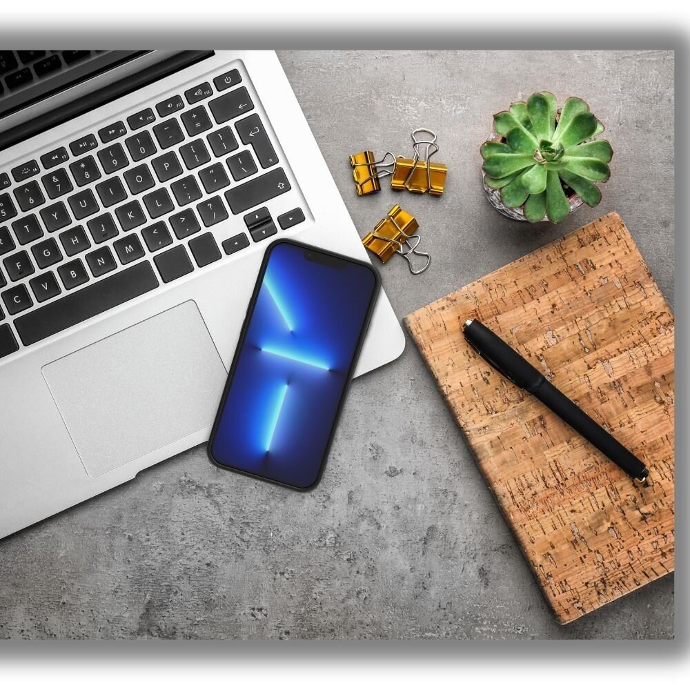 Ceezs Ceezs iPhone 13 Mini hoesje siliconen (zwart)