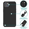 Ceezs Ceezs iPhone 15 Plus hoesje siliconen (zwart) Ceezs Ceezs iPhone 15 Plus hoesje siliconen (zwart)