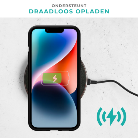 ShieldCase® ShieldCase iPhone 11 siliconen hoesje met pasjeshouder (zwart)