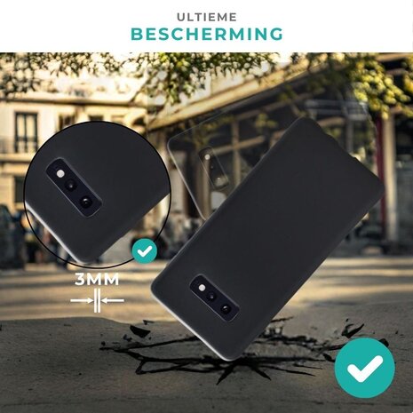 ShieldCase® Shieldcase Silicone case Samsung Galaxy S10 (zwart)